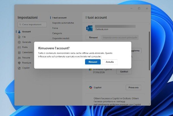 Come accedere e disconnettersi da Outlook
