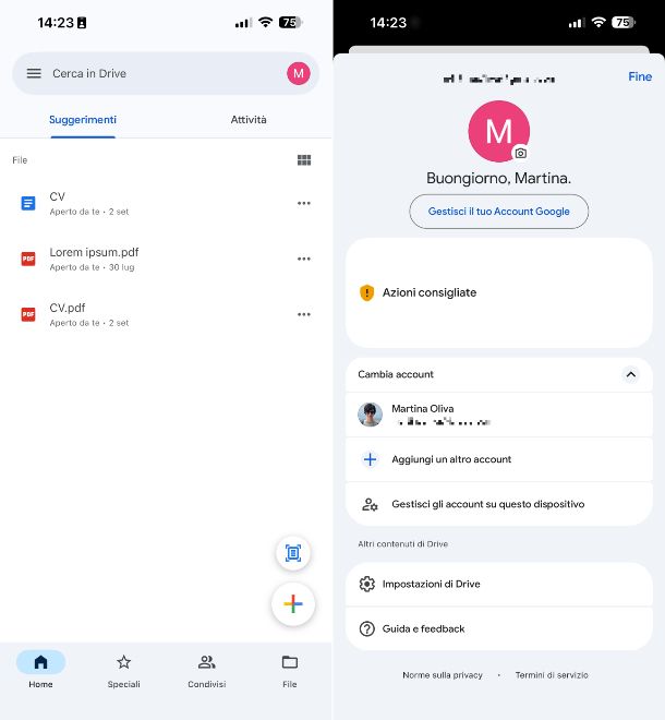 Google Drive iPhone
