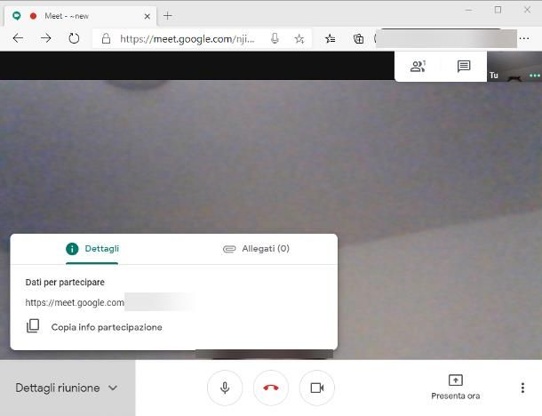 Come accedere a Google Meet da PC