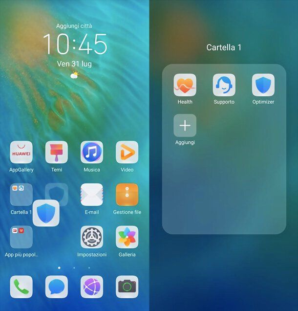 Come creare cartelle Android