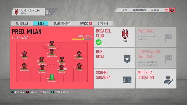 Squadra icone Carriera FIFA 20