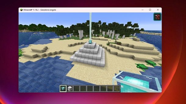 Bonus beacon potenziato Minecraft Java mod attivato
