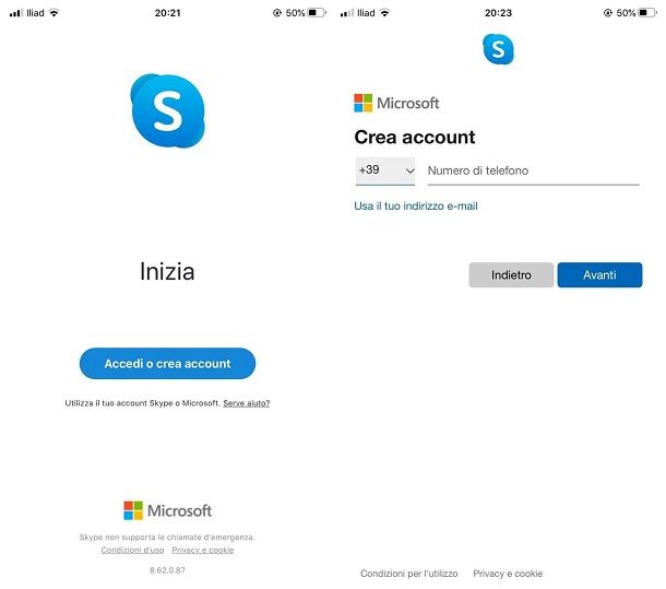 Come usare Skype sul cellulare