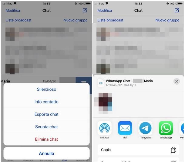 Come salvare chat WhatsApp su PC