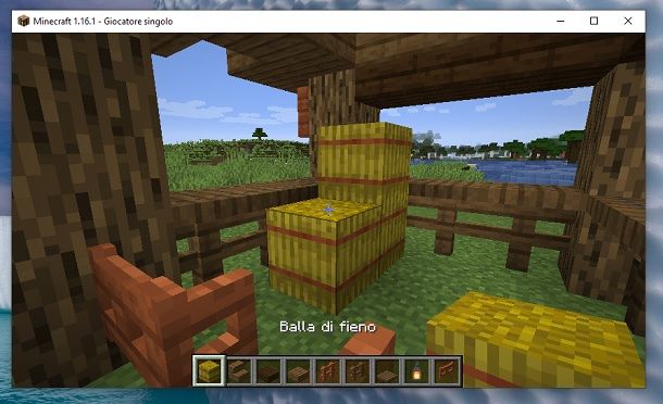 Balle di fieno Minecraft