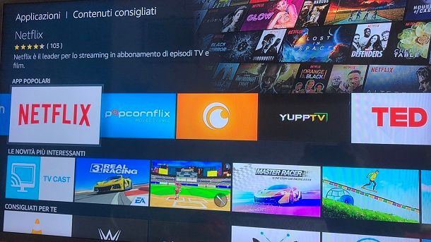 Netflix su Fire Stick