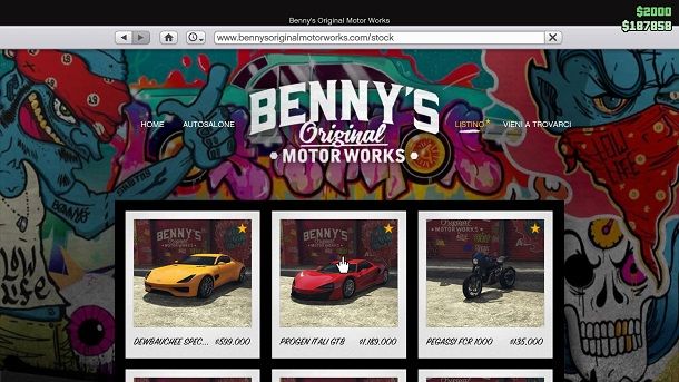 Benny Original Motor Works GTA Online