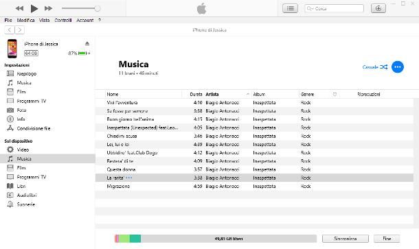 Come mettere una canzone come sveglia