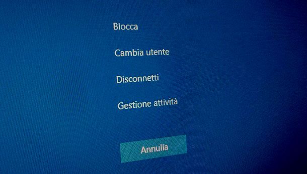 Gestione attivita Windows