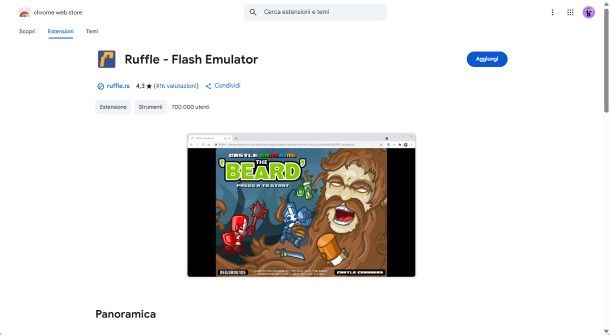 Come sbloccare Adobe Flash Player su Chrome