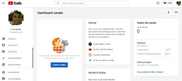 Procedura per attivare la monetizzazione su YouTube