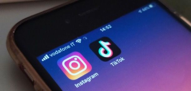 Instagram e TikTok