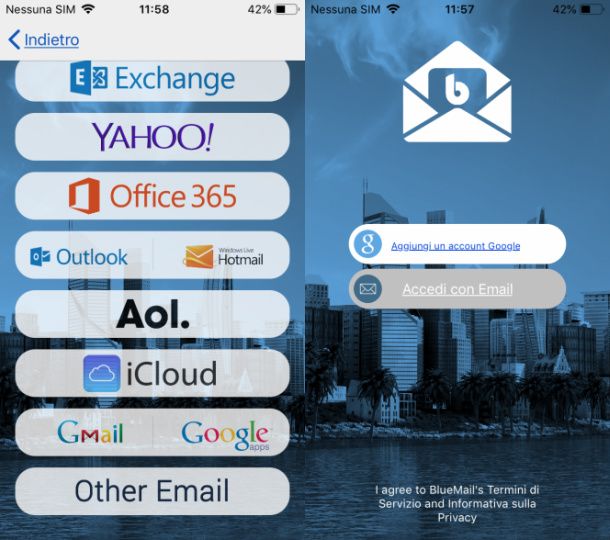 Svuotare Cestino email altri client Android