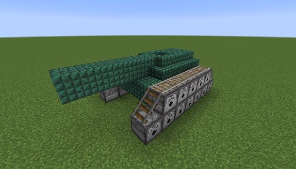 Progetto di Carro armato su Minecraft