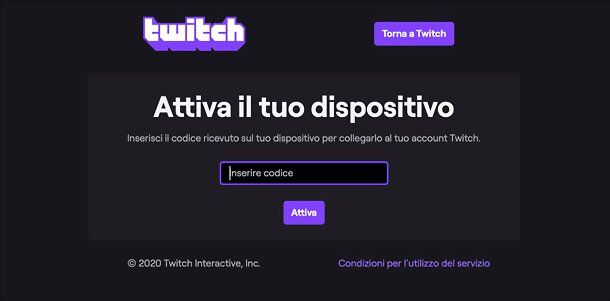 Sito Twitch