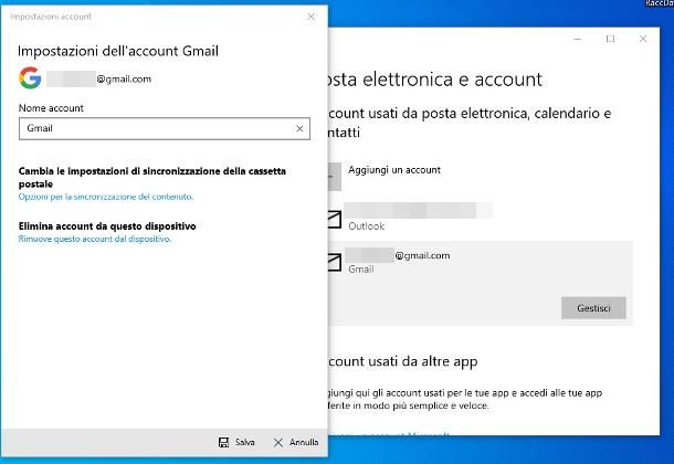 Come eliminare un account Google dal PC