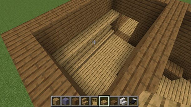 Lastre di quercia Minecraft