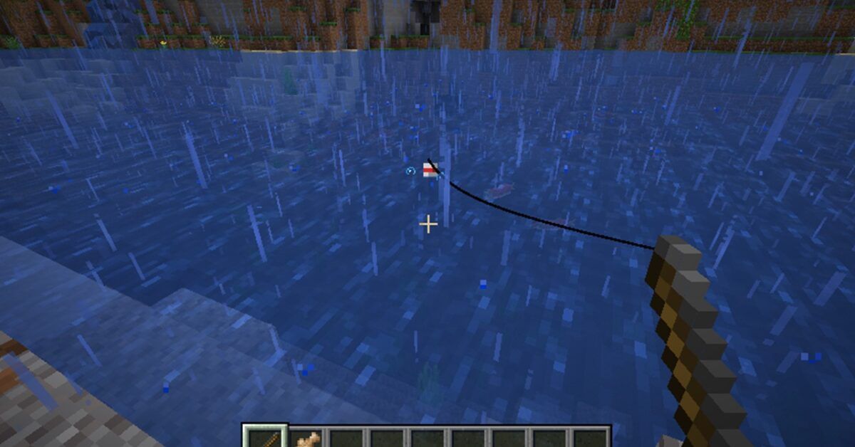 Come fare una canna da pesca su Minecraft