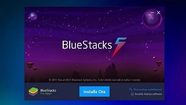 Emulatori Android BlueStacks 5