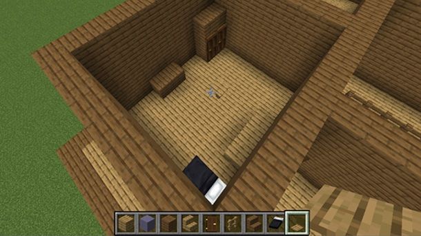 Letto casa Granny Minecraft