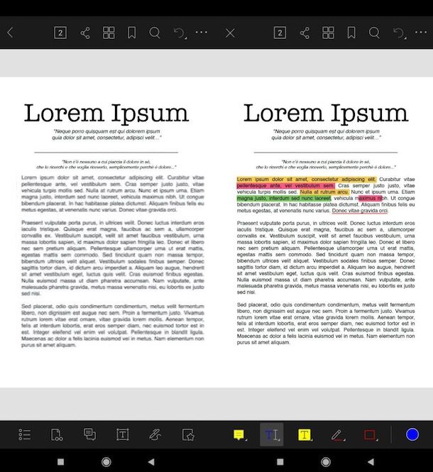 Altre app per PDF Android