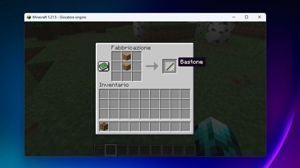 Bastone Minecraft