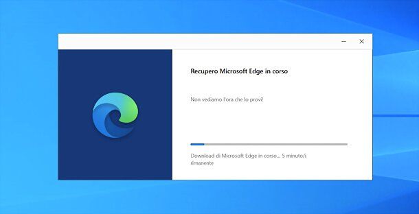 Installazione Microsoft Edge Chromium