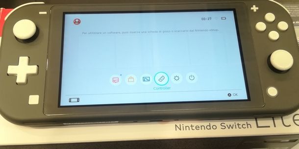 Nintendo Switch è pronta per essere riutilizzata dopo il reset dei controller