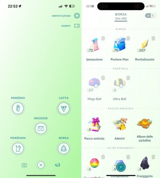 Borsa Pokémon GO