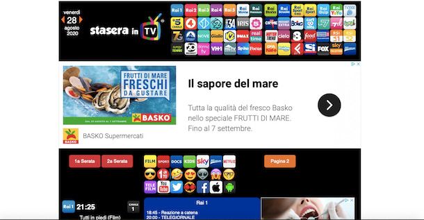 StaserainTV Sito Web