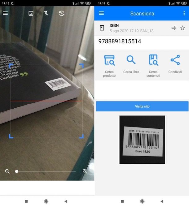 Barcode Scanner app