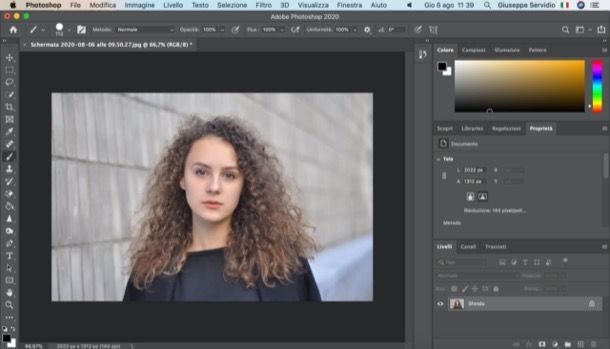 Come Scontornare I Capelli Con Photoshop Salvatore Aranzulla