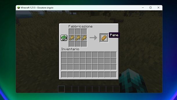 Grano pane Minecraft
