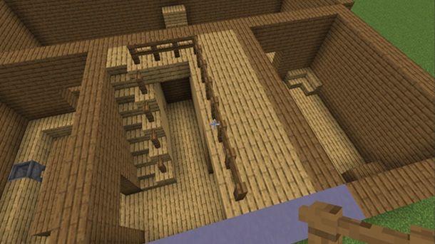 Passamano casa Granny Minecraft