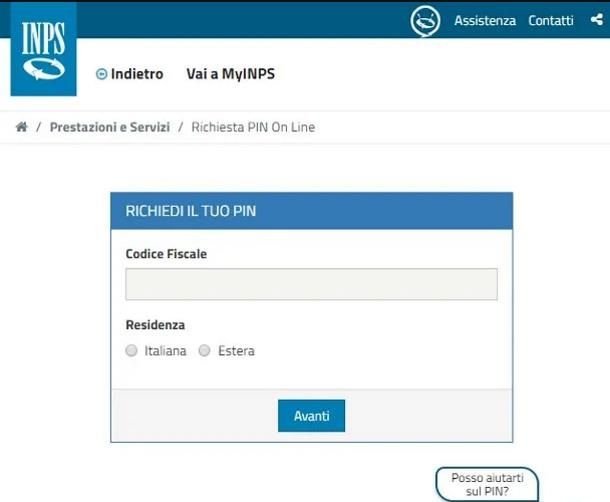 Come fare domanda NASpI online INPS