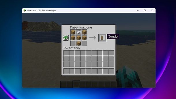 Come creare uno scudo su Minecraft