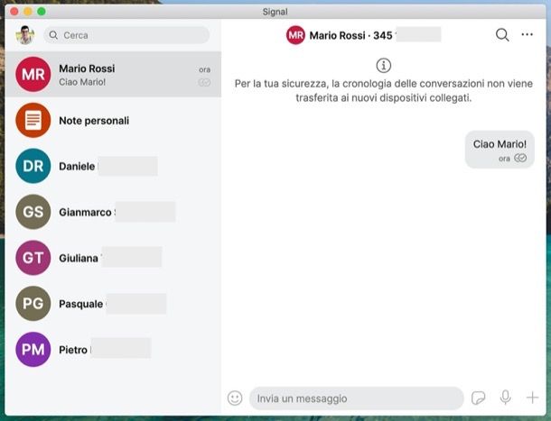 Client di Signal