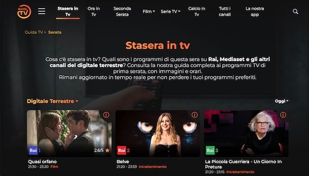 Guida TV Web