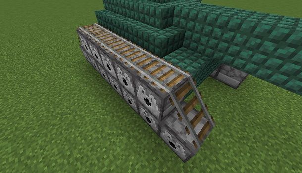 Progetto di Carro armato su Minecraft