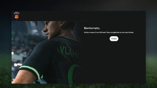Come entrare Web App FIFA EA Sports FC