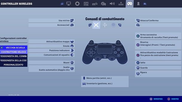 Professionista del combattimento Fortnite PS4