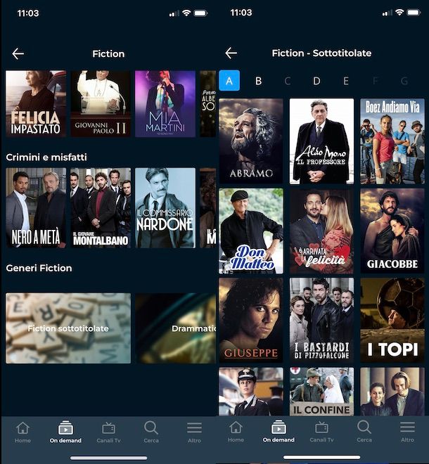 Fiction sottotitolate su RaiPlay