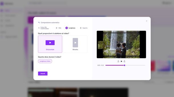 Progetto IA Microsoft Clipchamp Windows 11