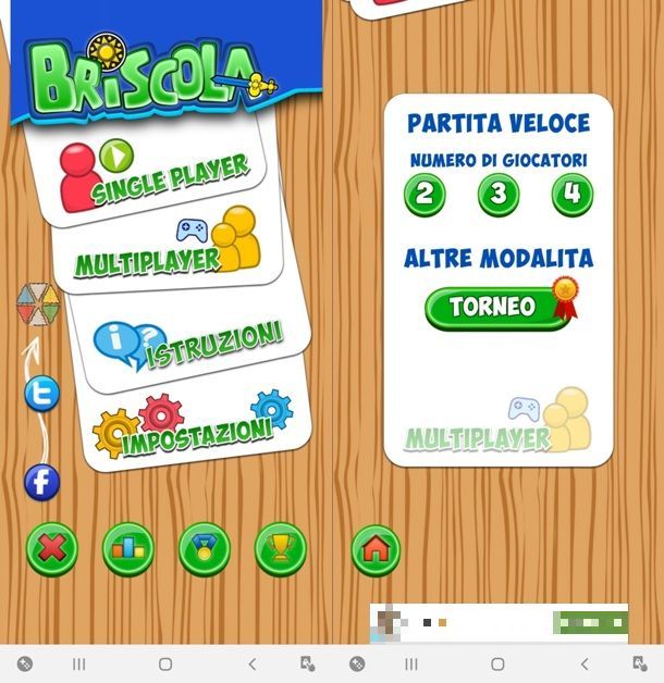 Giocare a Briscola su Android
