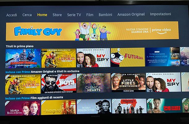 Amazon Prime Video Smart TV