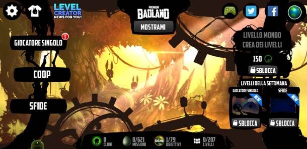 Giocare a Badland