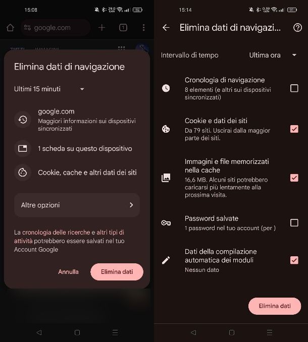 Come Cancellare Cronologia Google Android Salvatore Aranzulla