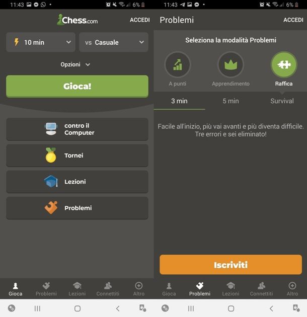 Gameplay di Scacchi - Gioca e Impara
