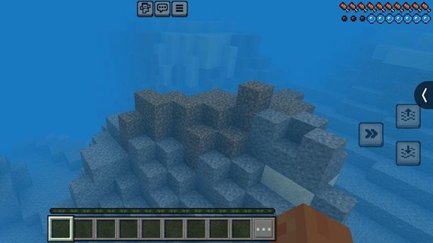 Come nuotare su Minecraft PS4
