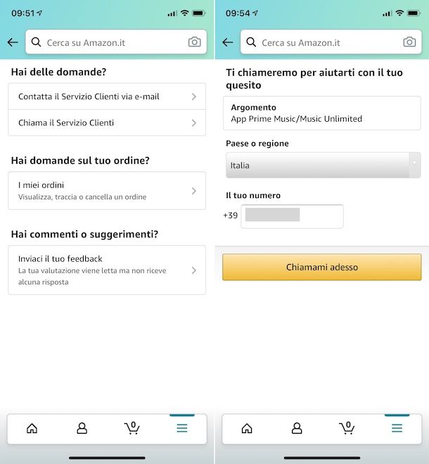 Come chiamare Amazon da cellulare Salvatore Aranzulla